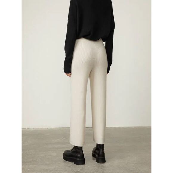 Lisa Yang heather cashmere trousers cream XS - Picture 3 of 9